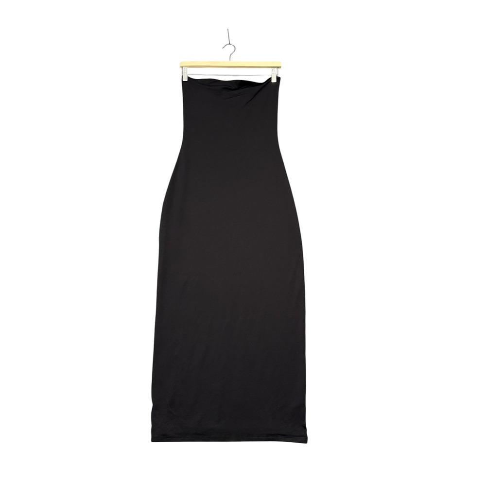 Aritzia | Babaton | Original Contour Enrapture Maxi Tube Dress Black Size L - Picture 3 of 15